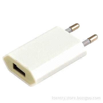 OEM USB Wall Charger/USB Power Adapter for iPhone 5/4/4S, Promotional USB Charger, CE/RoHS